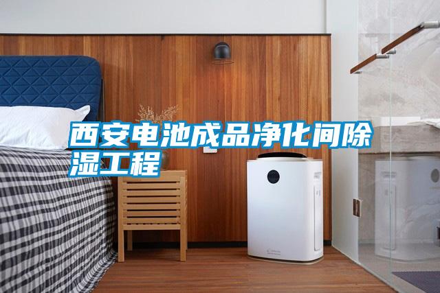 西安電池成品凈化間除濕工程