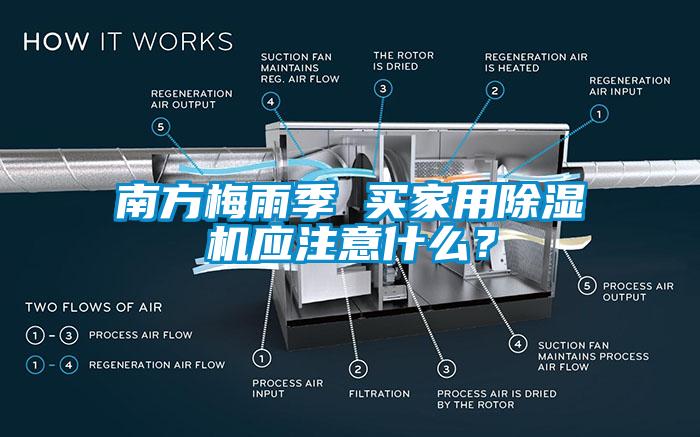 南方梅雨季 買家用除濕機(jī)應(yīng)注意什么？