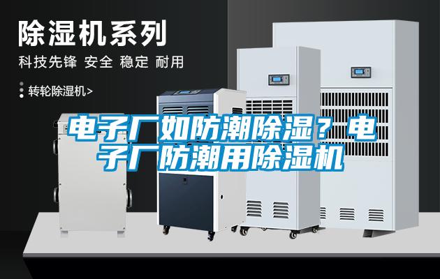 電子廠如防潮除濕？電子廠防潮用除濕機(jī)