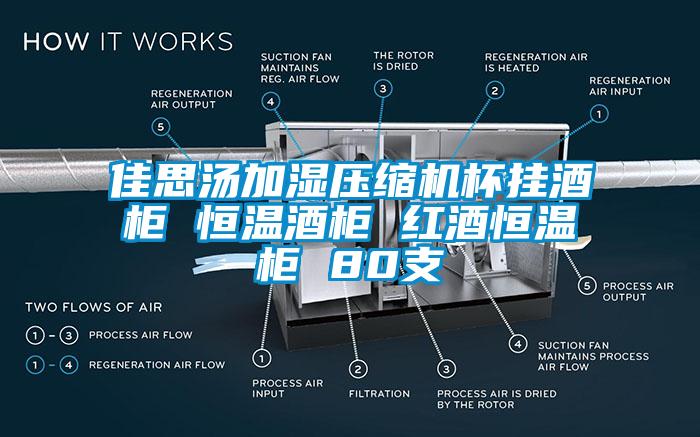 佳思湯加濕壓縮機(jī)杯掛酒柜 恒溫酒柜 紅酒恒溫柜 80支