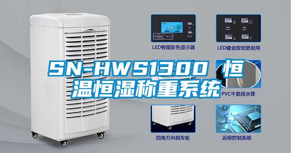 SN-HWS1300 恒溫恒濕稱重系統