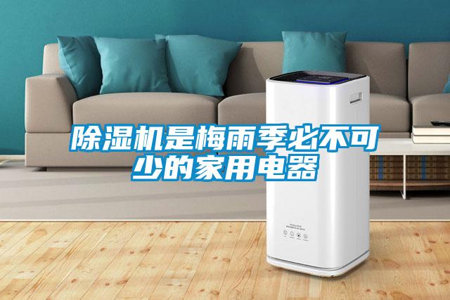 除濕機是梅雨季必不可少的家用電器