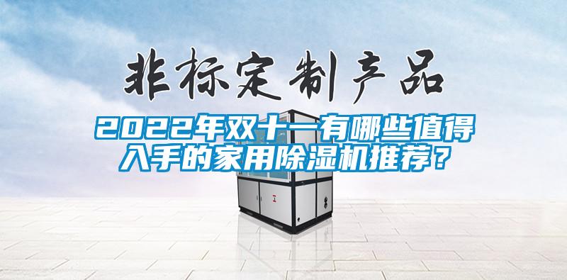 2022年雙十一有哪些值得入手的家用除濕機(jī)推薦？