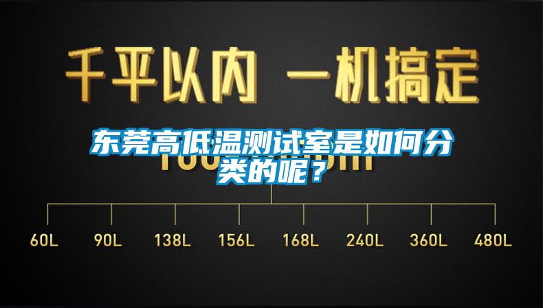 東莞高低溫測試室是如何分類的呢？