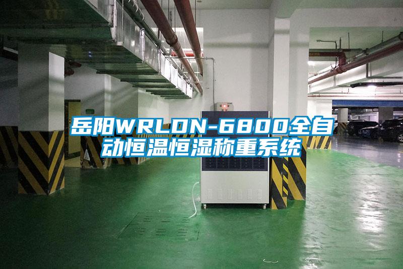 岳陽WRLDN-6800全自動恒溫恒濕稱重系統(tǒng)