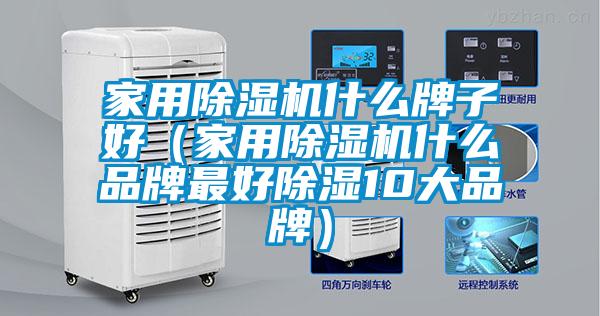 家用除濕機什么牌子好（家用除濕機什么品牌最好除濕10大品牌）