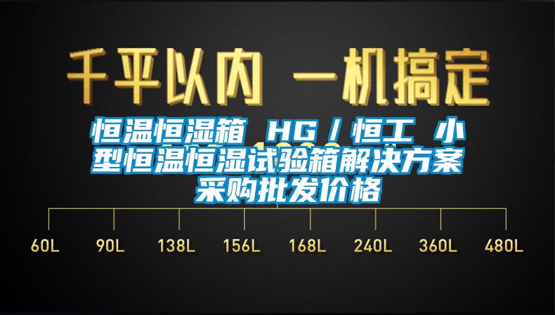 恒溫恒濕箱 HG／恒工 小型恒溫恒濕試驗箱解決方案 采購批發(fā)價格