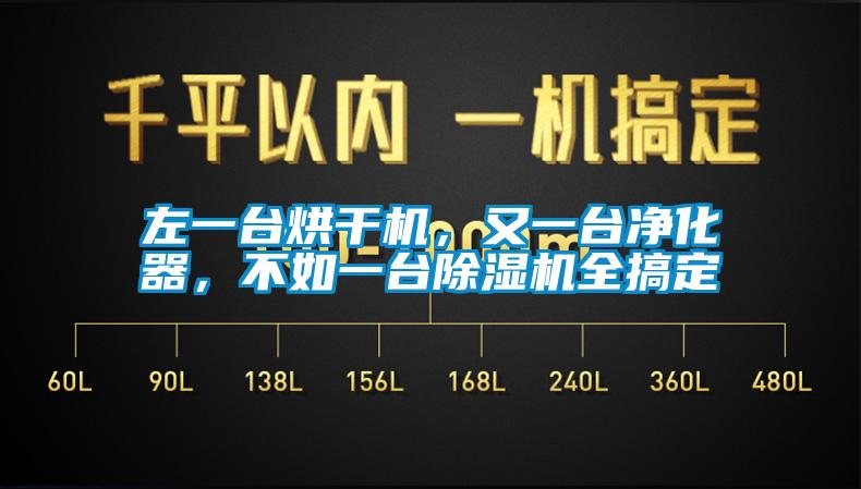 左一臺烘干機，又一臺凈化器，不如一臺除濕機全搞定