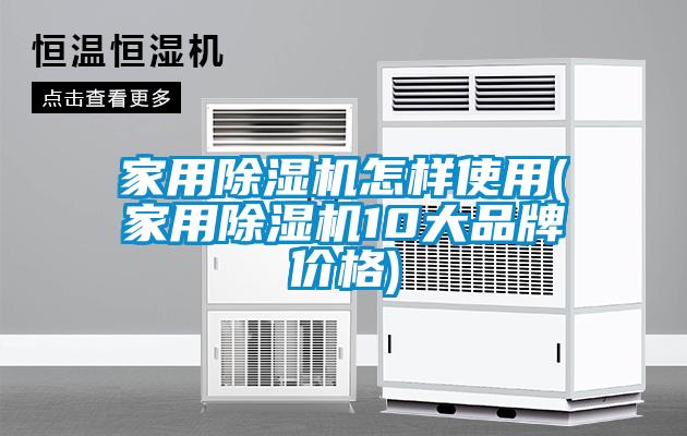 家用除濕機怎樣使用(家用除濕機10大品牌價格)