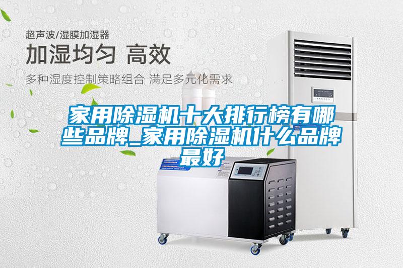 家用除濕機十大排行榜有哪些品牌_家用除濕機什么品牌最好