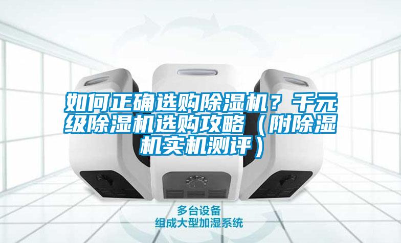 如何正確選購除濕機？千元級除濕機選購攻略（附除濕機實機測評）