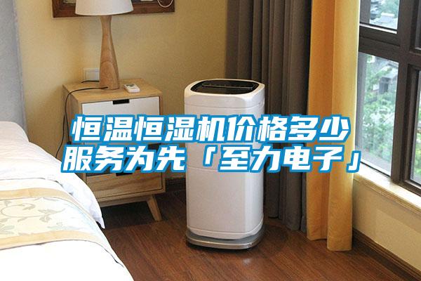 恒溫恒濕機價格多少服務為先「至力電子」