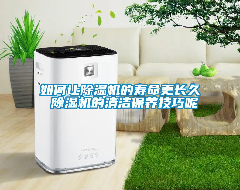 如何讓除濕機(jī)的壽命更長久 除濕機(jī)的清潔保養(yǎng)技巧呢