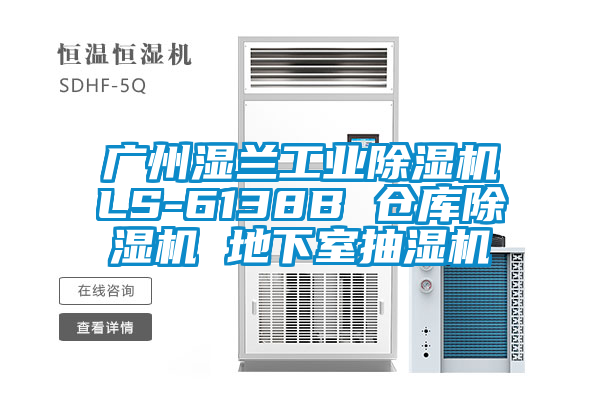 廣州濕蘭工業(yè)除濕機(jī)LS-6138B 倉庫除濕機(jī) 地下室抽濕機(jī)