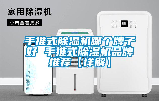 手推式除濕機哪個牌子好 手推式除濕機品牌推薦【詳解】