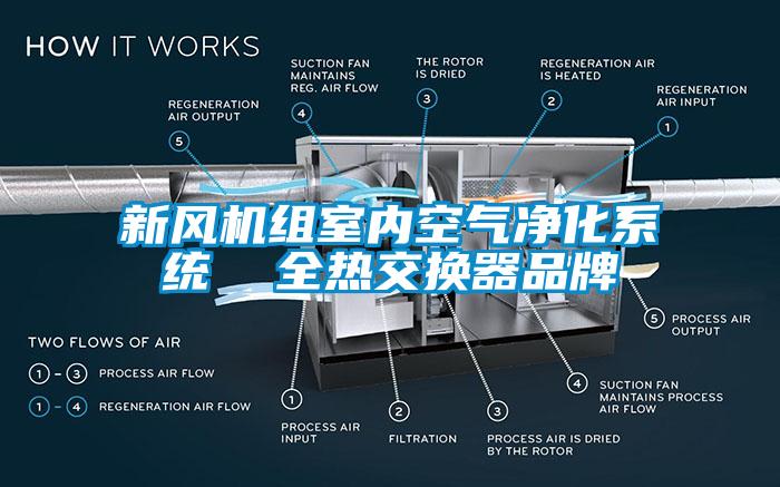 新風機組室內(nèi)空氣凈化系統(tǒng)  全熱交換器品牌