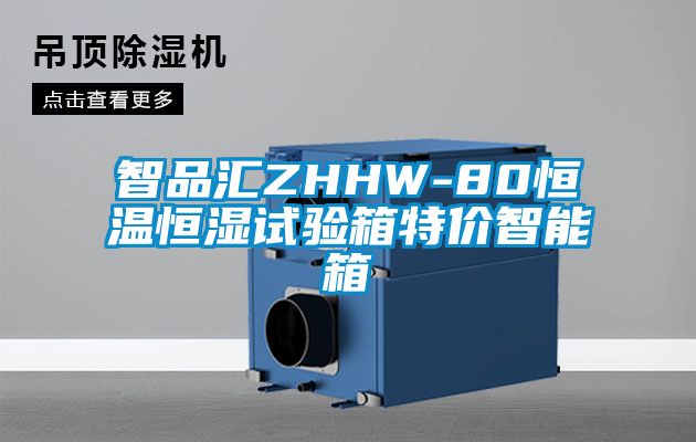 智品匯ZHHW-80恒溫恒濕試驗(yàn)箱特價(jià)智能箱