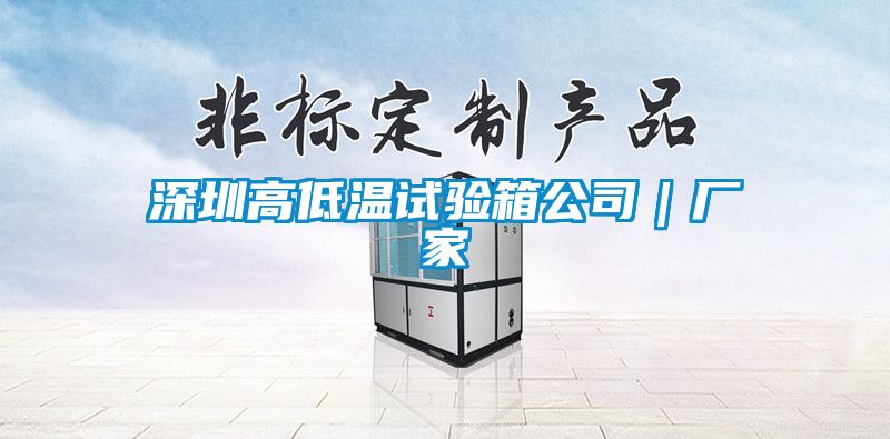 深圳高低溫試驗箱公司｜廠家