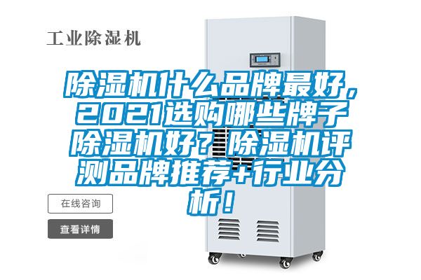 除濕機什么品牌最好，2021選購哪些牌子除濕機好？除濕機評測品牌推薦+行業(yè)分析！