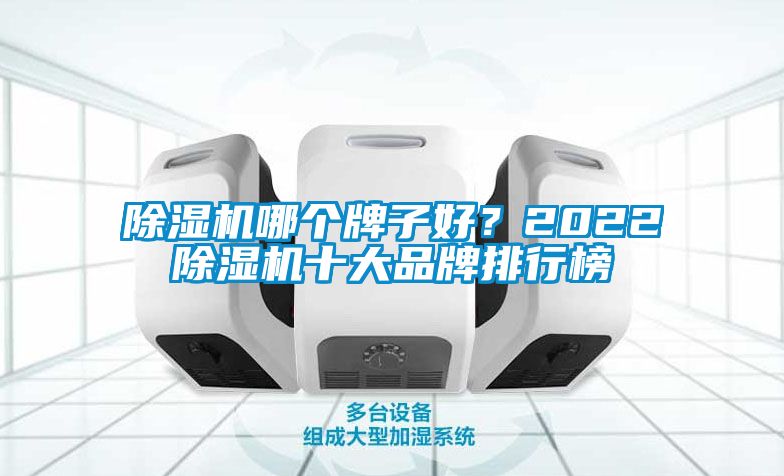 除濕機哪個牌子好？2022除濕機十大品牌排行榜