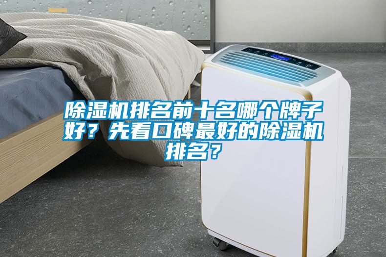 除濕機排名前十名哪個牌子好？先看口碑最好的除濕機排名？