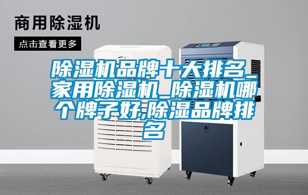 除濕機品牌十大排名_家用除濕機_除濕機哪個牌子好,除濕品牌排名