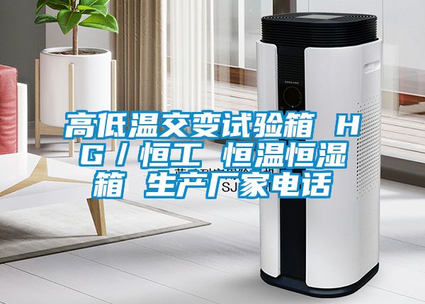 高低溫交變?cè)囼?yàn)箱 HG／恒工 恒溫恒濕箱 生產(chǎn)廠家電話